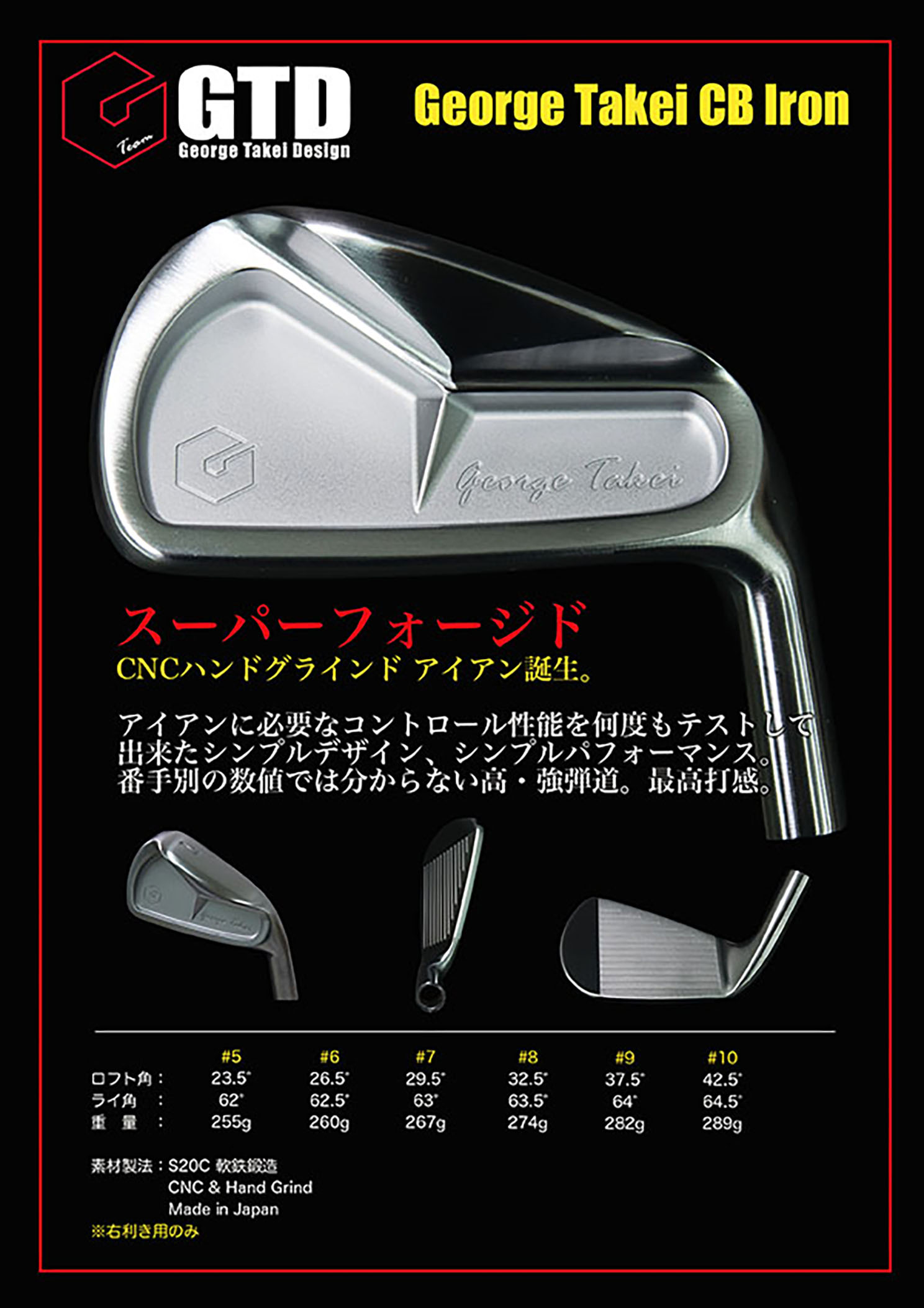 GTD アイアン